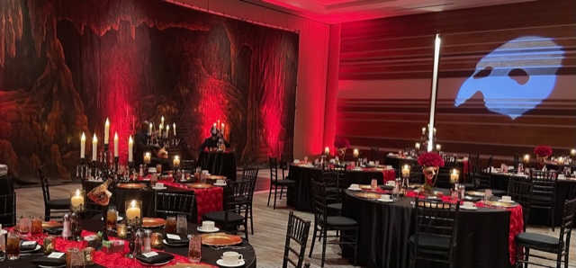 Phantom of the Opera Theme Awards Dinner